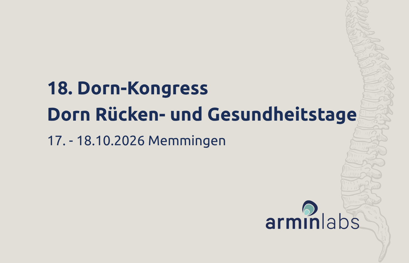 Dorn Rucken neu