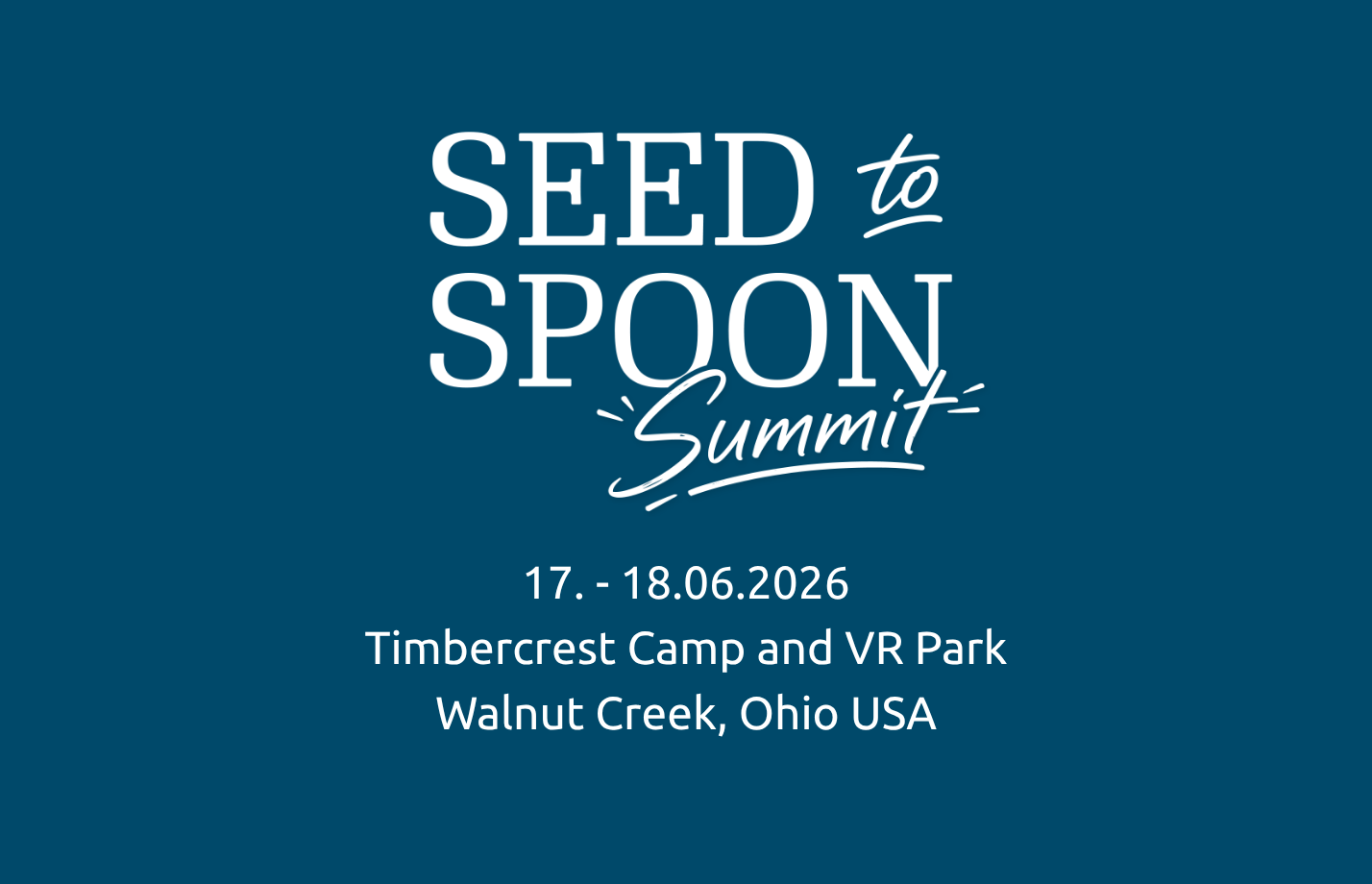 Seed to Spoon S Ummit EU